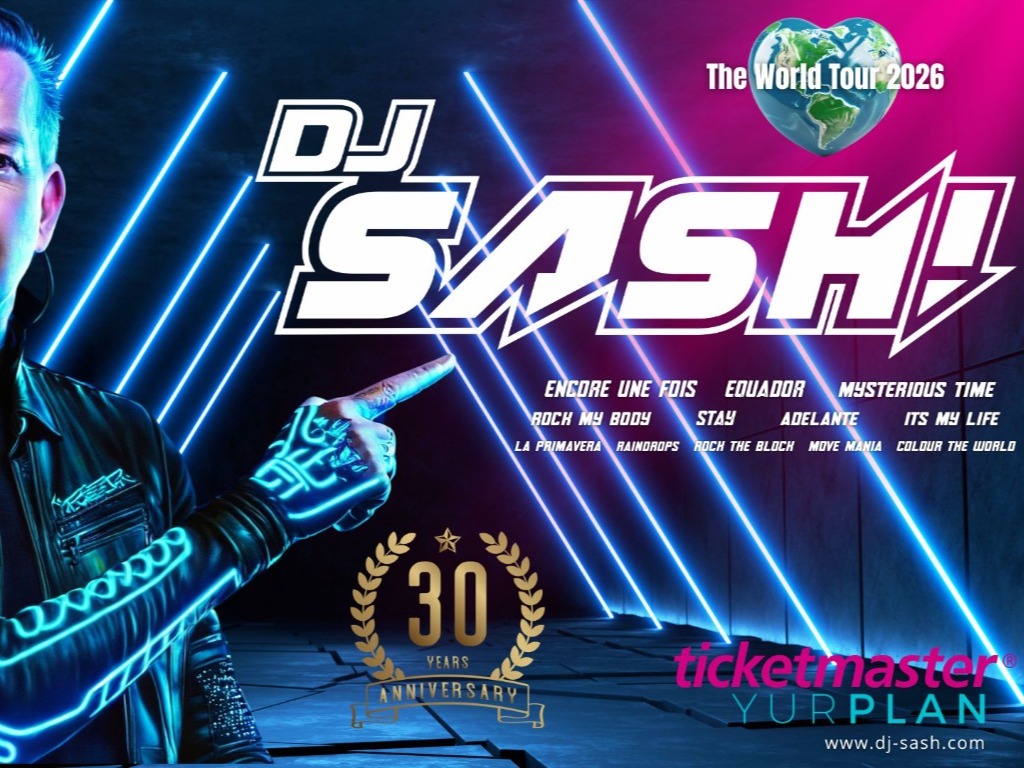 DJ Sash ! au Flibustier le 4 Juillet 2026 DJ Sash ! au Flibustier le 4 Juillet 2026